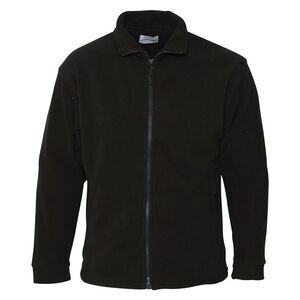 Absolute Apparel Mens Brumal Full Zip Fleece / Black Opal